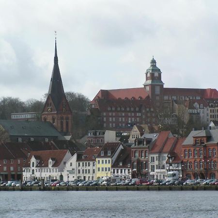 Ferienwohnung In Weisser Villa Am Kliff Flensburgo Esterno foto